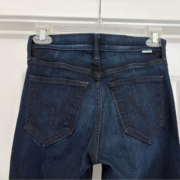 Mother The Mid Rise Dazzler Straight Ankle Jeans Size 24 - Picture 7 of 11